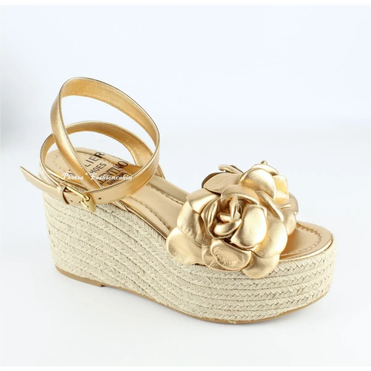 Valentino shoes - Valentino Garavani - Garavani - Antique brass 1