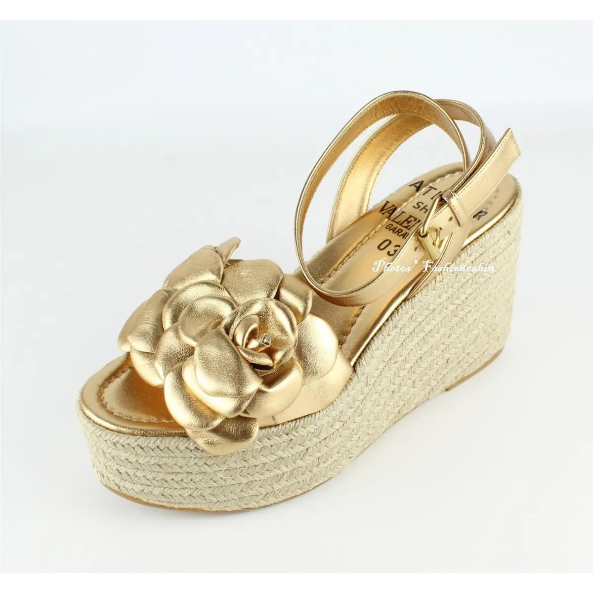 Valentino shoes - Valentino Garavani - Garavani - Antique brass 2