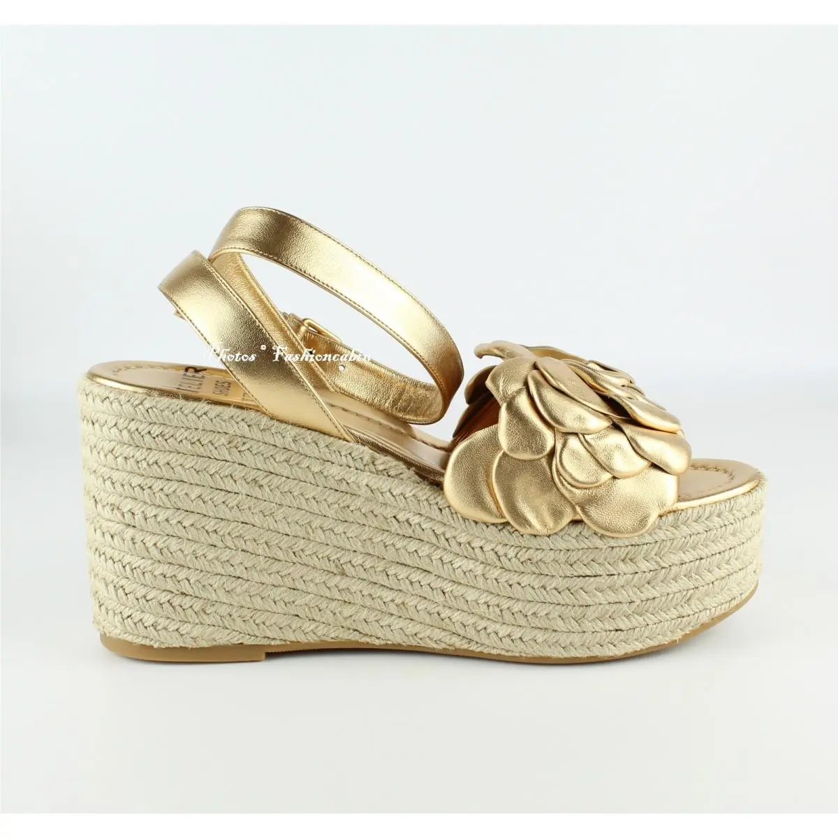 Valentino shoes - Valentino Garavani - Garavani - Antique brass 4