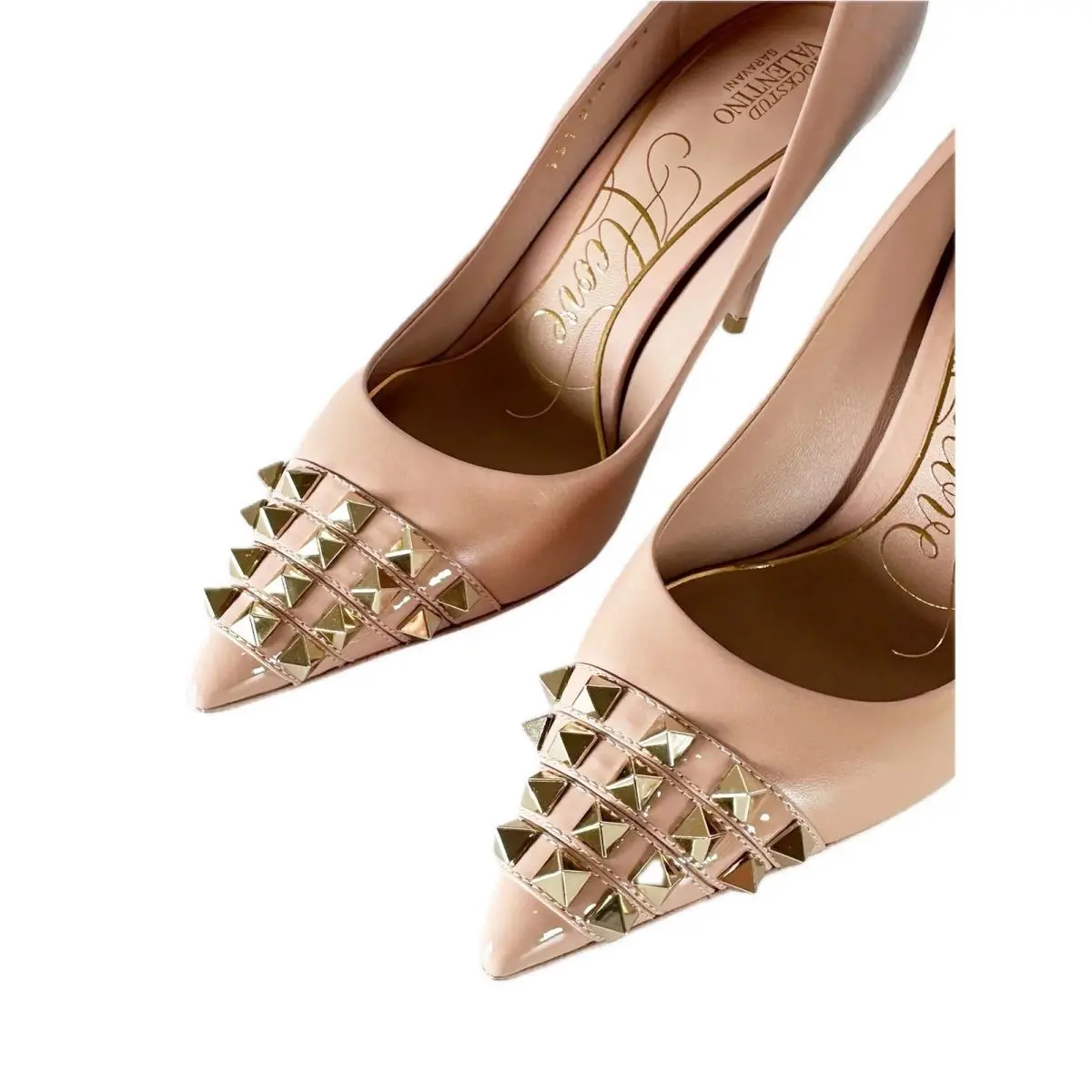 Valentino shoes - Beige, Exterior: Multicolor 3