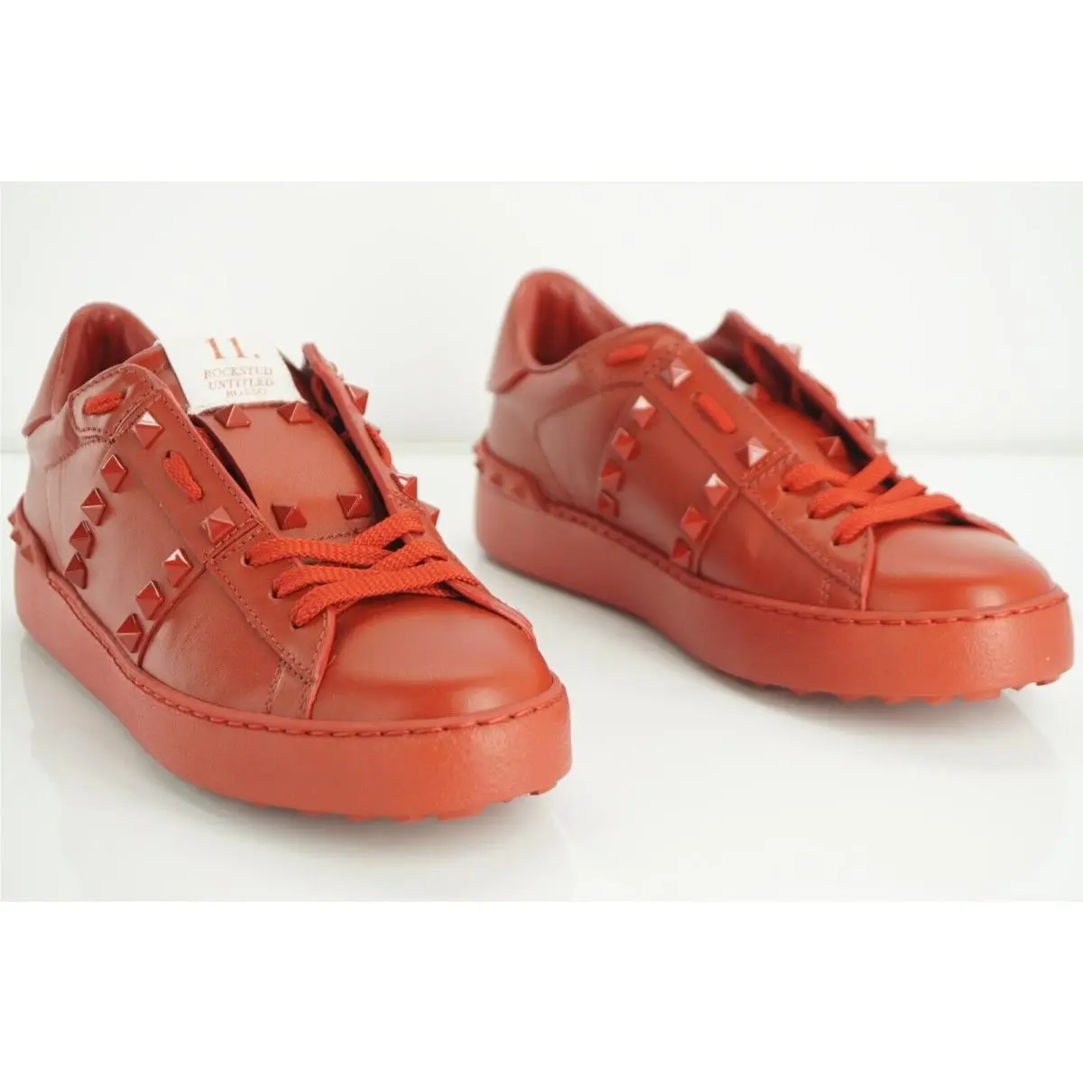 Valentino shoes - Rockstud Sneaker - Rockstud Sneaker - Red (UPC: 8056097645442) 2