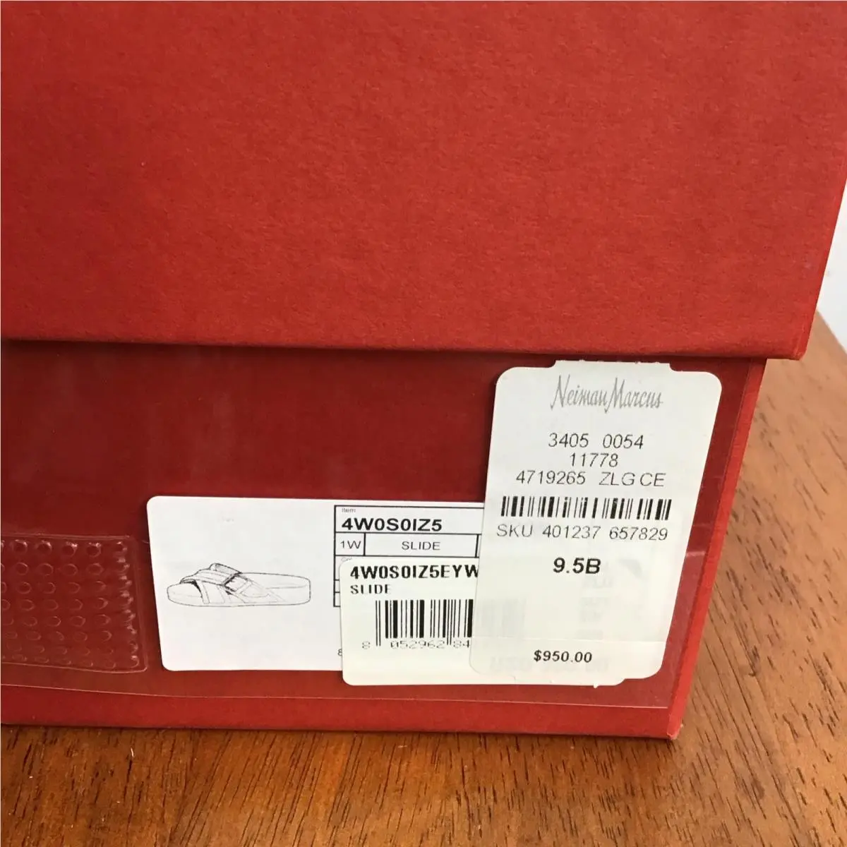 Valentino shoes - Suede Slide - Suede Slide - Red 7