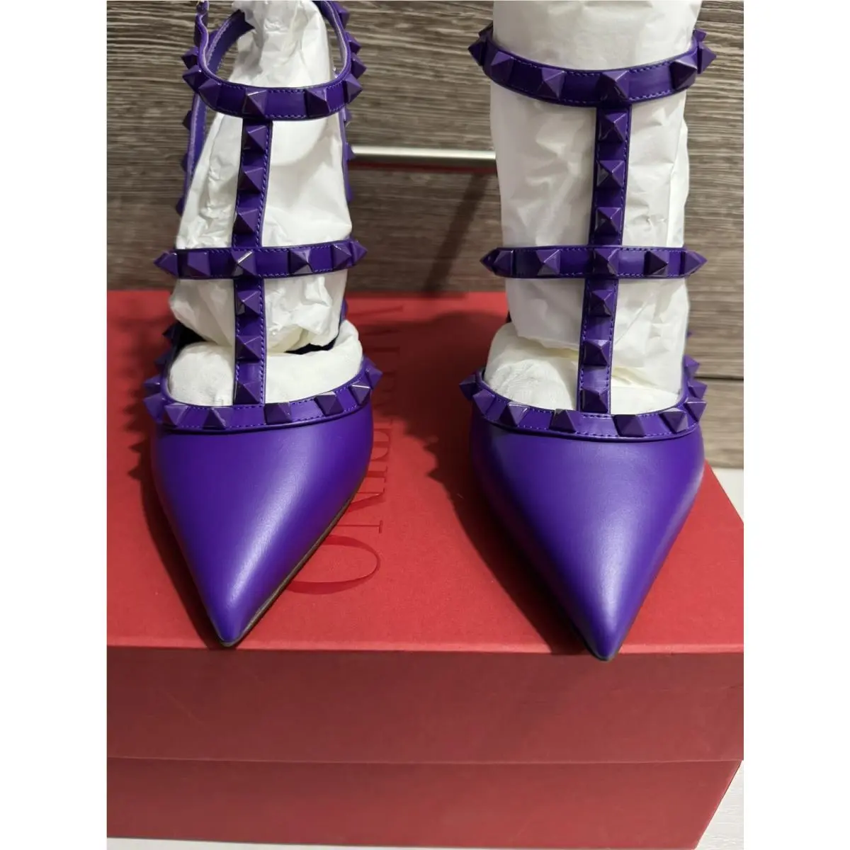Valentino shoes - Valentino Garavani Rockstud - Garavani Rockstud - Purple 4