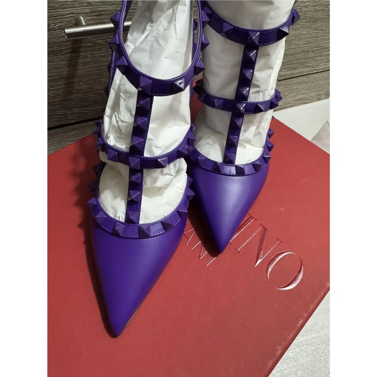 Valentino shoes - Valentino Garavani Rockstud - Garavani Rockstud - Purple 3