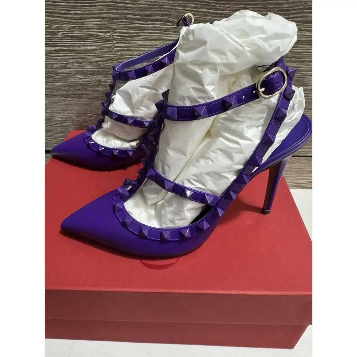 Valentino shoes - Valentino Garavani Rockstud - Garavani Rockstud - Purple 5