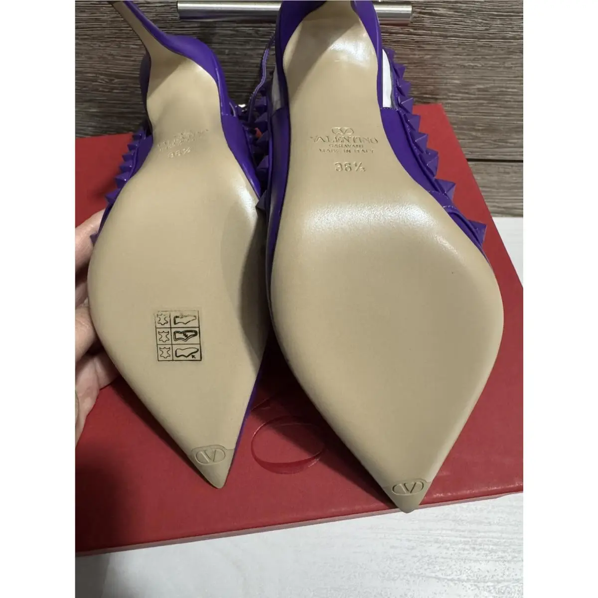 Valentino shoes - Valentino Garavani Rockstud - Garavani Rockstud - Purple 7