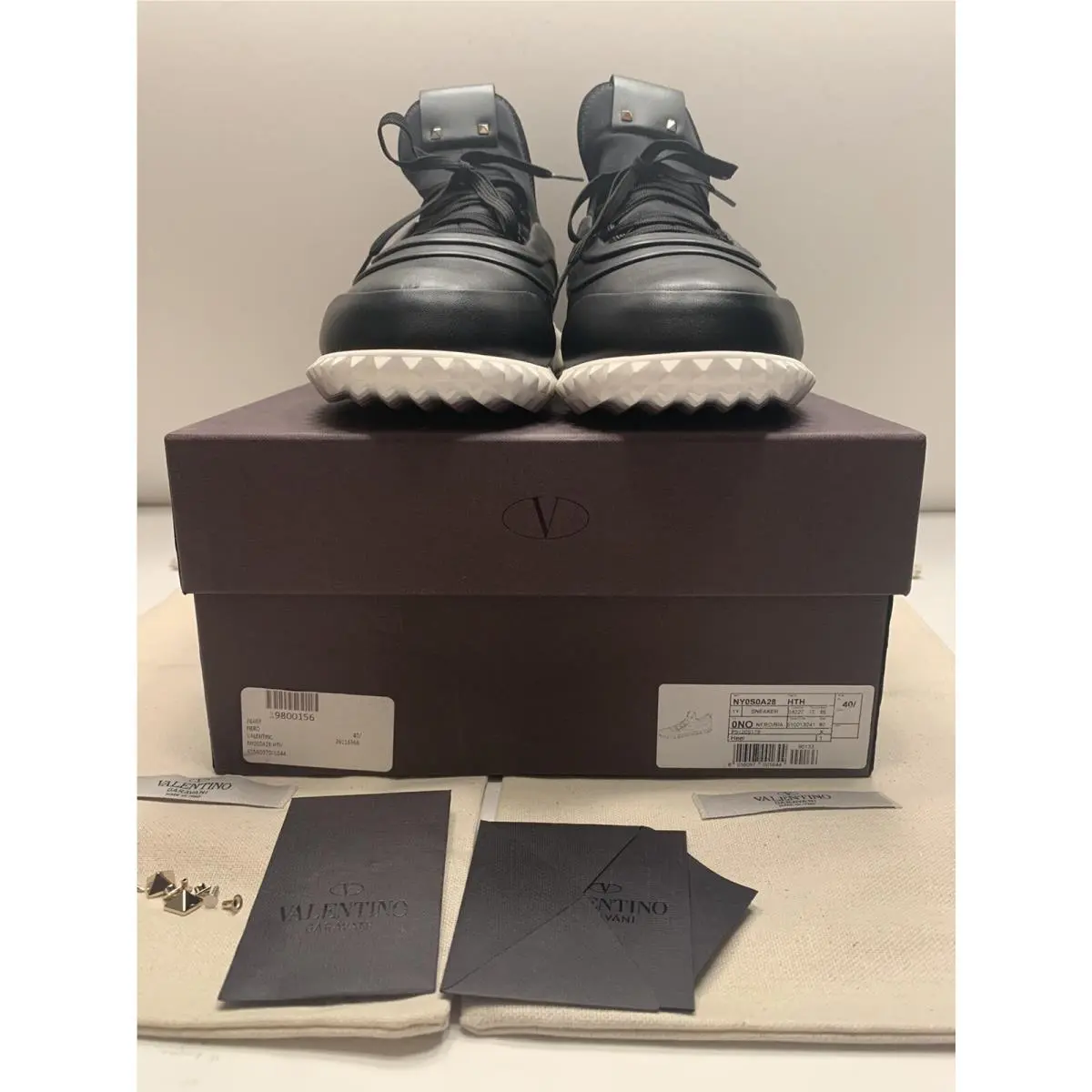 Valentino shoes - VALENTINO GARAVANI PANELED - GARAVANI PANELED - TNA28YO - Black 5