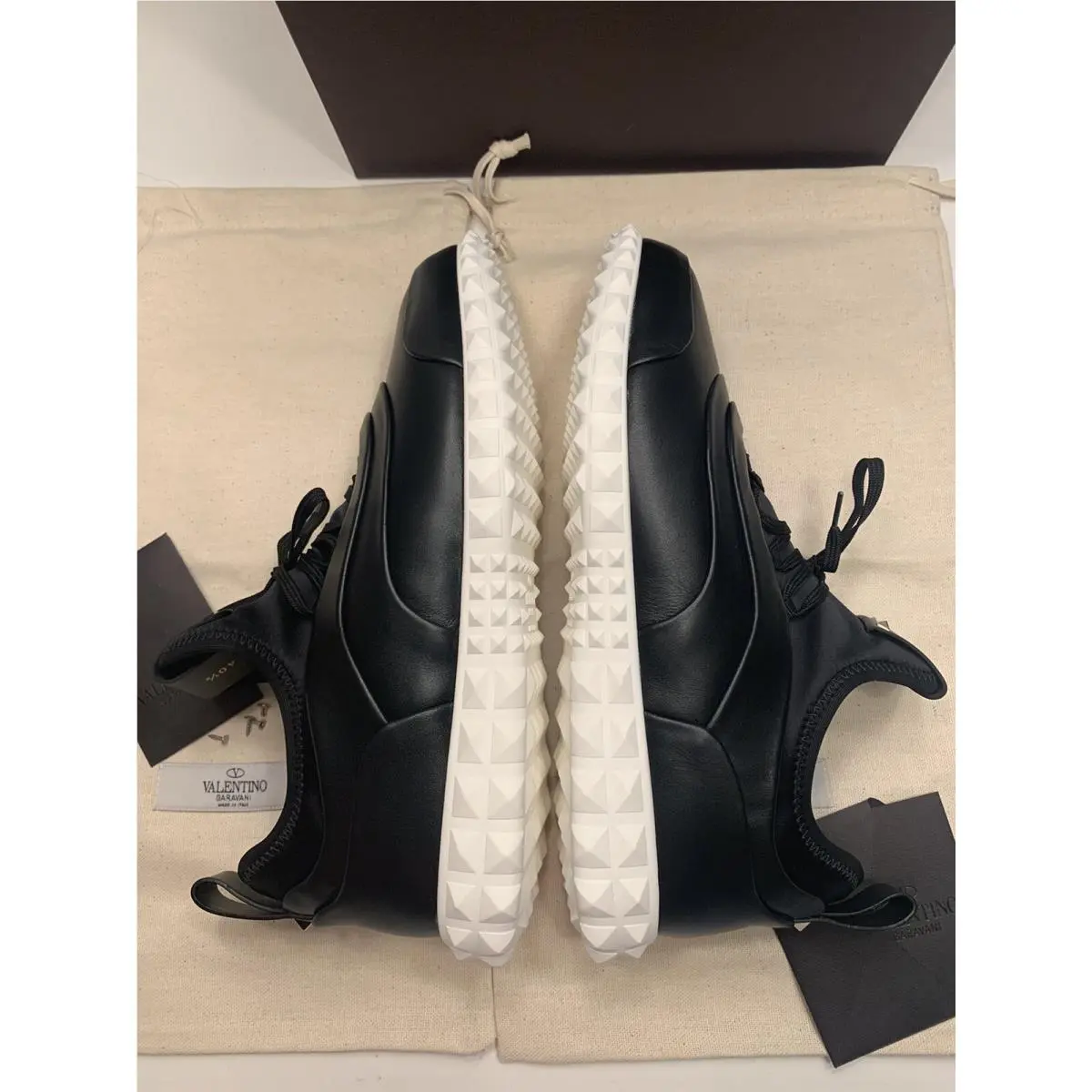 Valentino shoes - VALENTINO GARAVANI PANELED - GARAVANI PANELED - TNA28YO - Black 4
