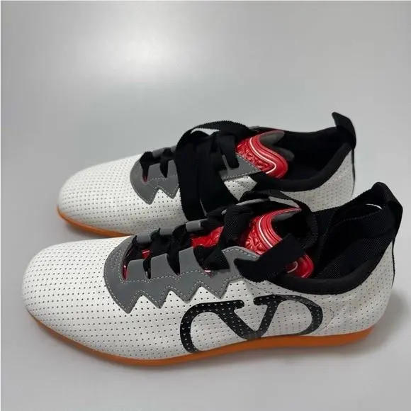 Valentino Garavani Chromathon Sneakers White Orange Multi Women’s EU 38.5/US 8.5