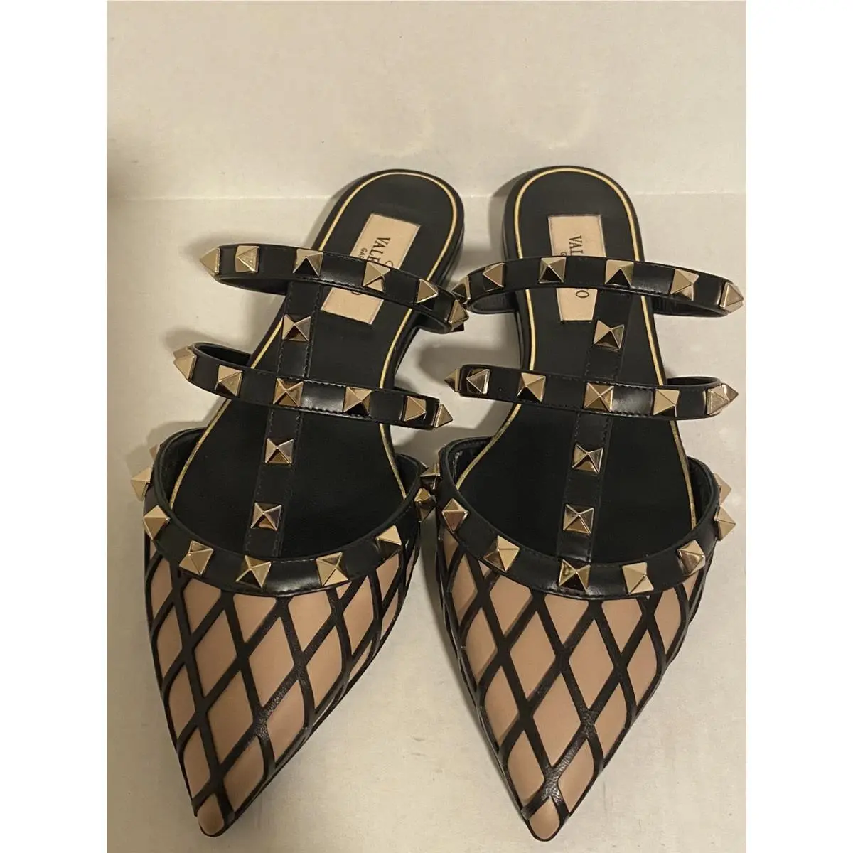 Valentino shoes - Black / Rose (UPC: 8054738595200) 4