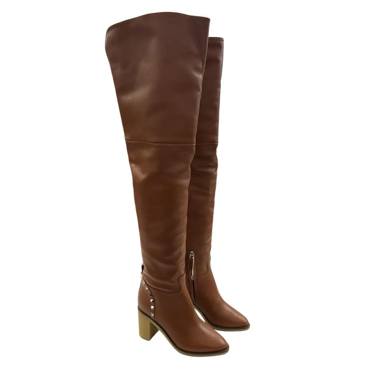Valentino shoes - Valentino Garavani Rockstud Lamb - Garavani Rockstud Lamb - Tan 0