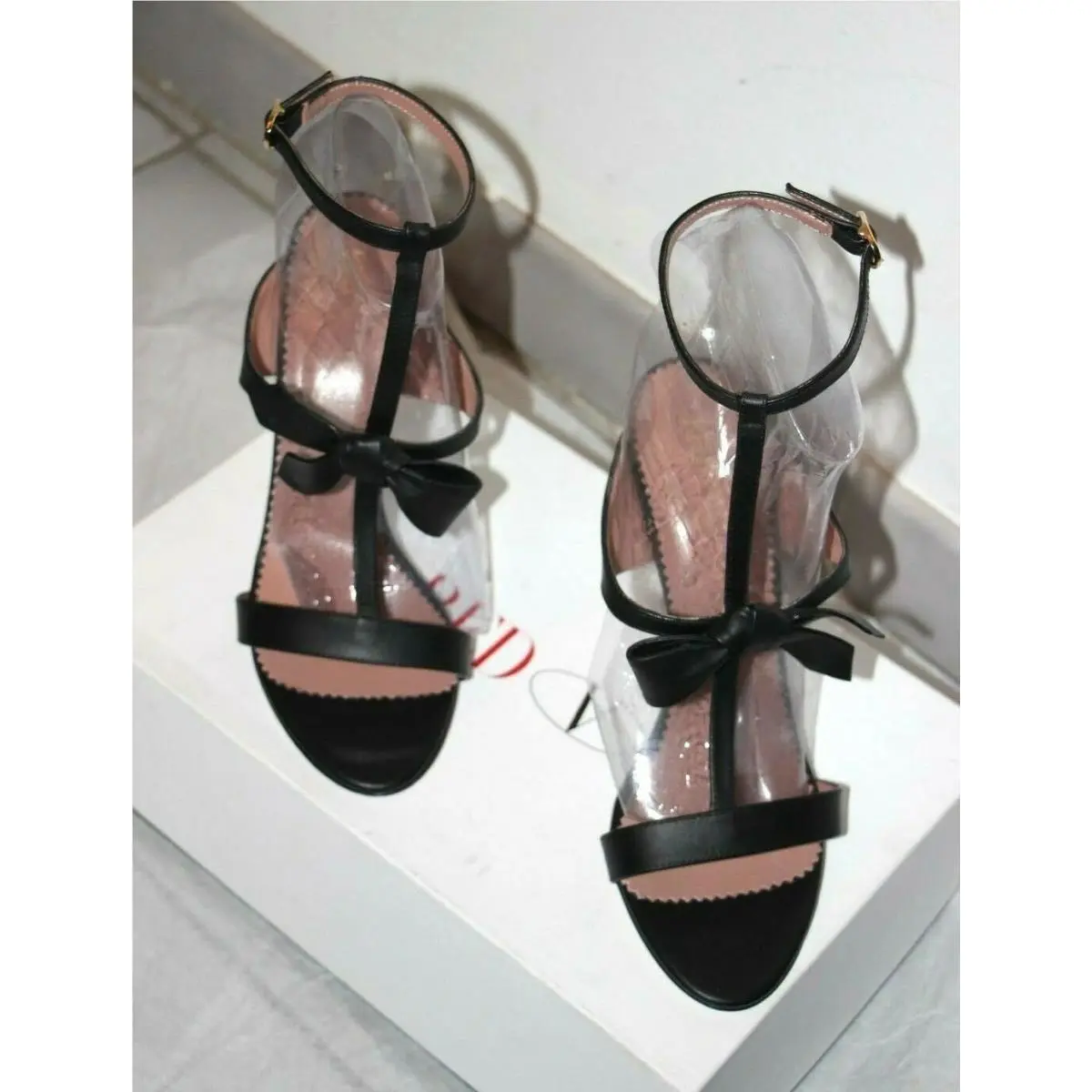 Valentino shoes - T-strap bow - bow - Black 0