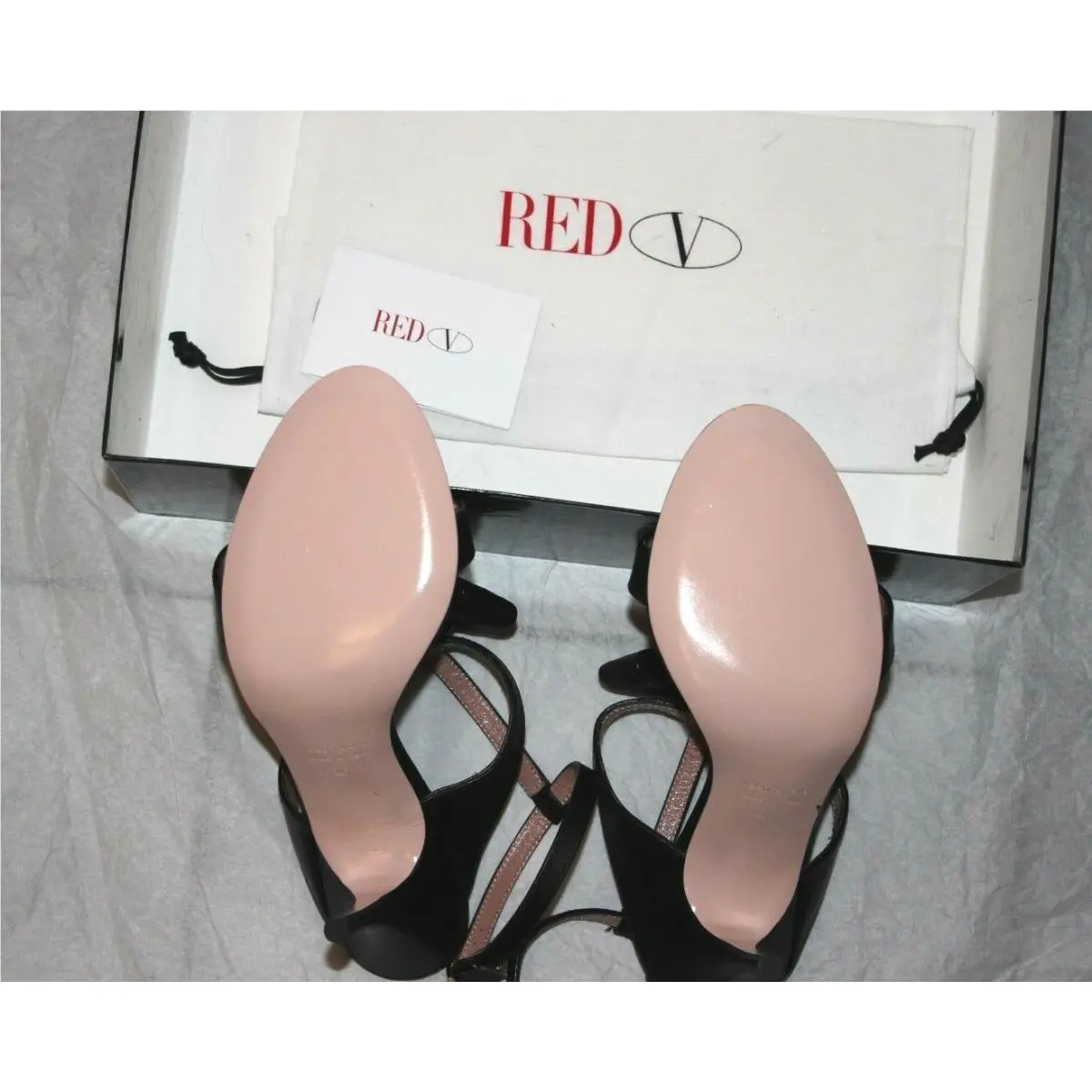 Valentino shoes - T-strap bow - bow - Black 2