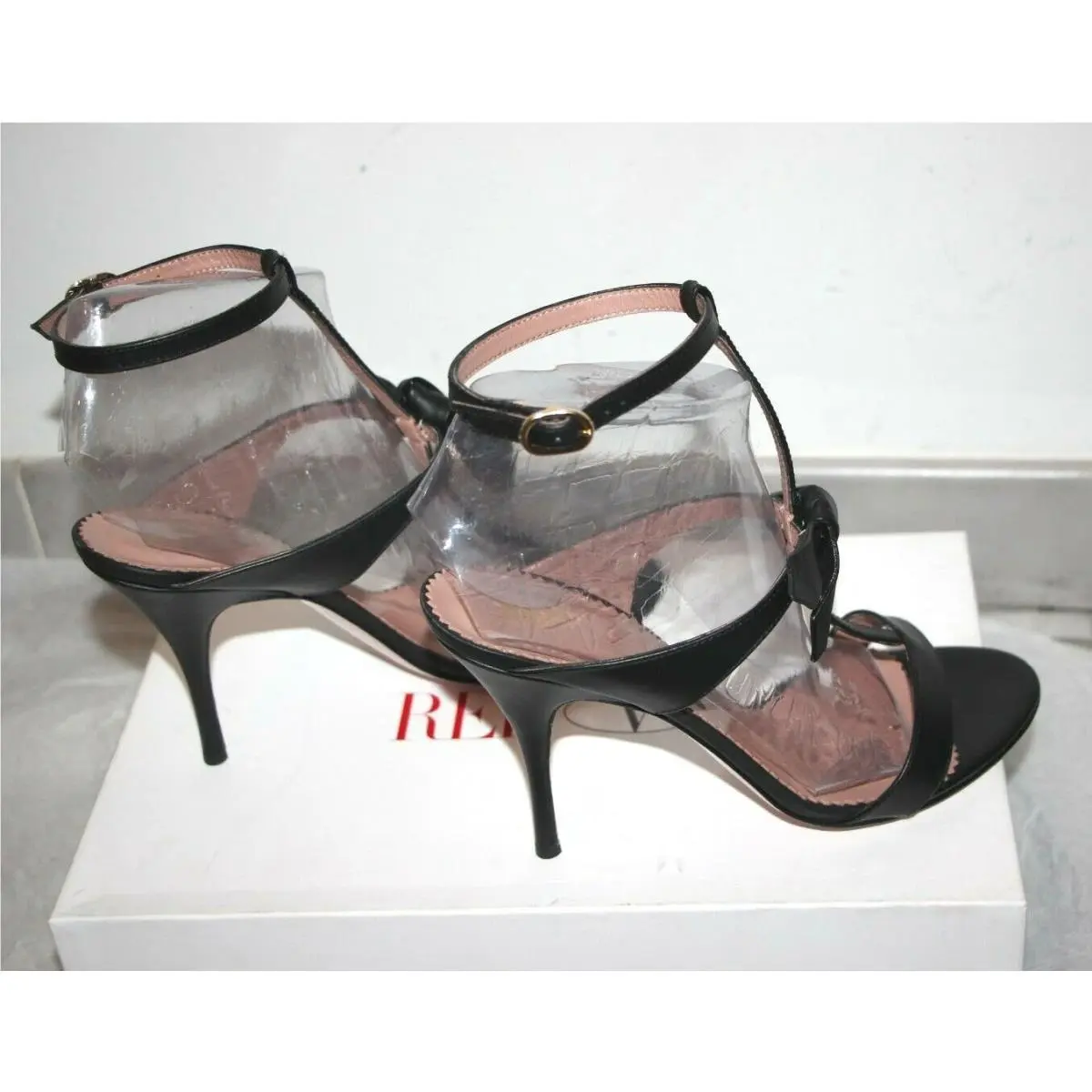 Valentino shoes - T-strap bow - bow - Black 6