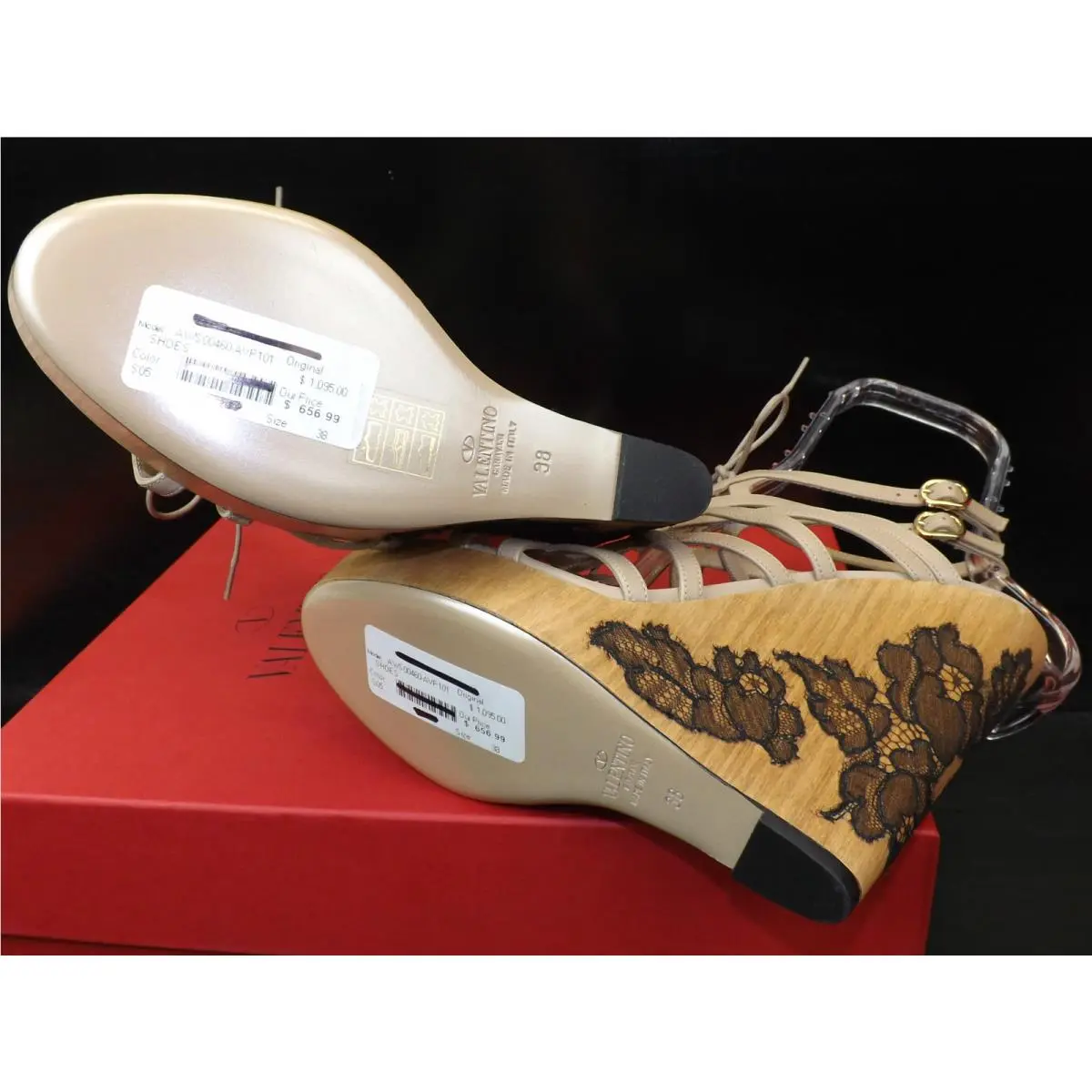 Valentino shoes - Beiges (UPC: 0454318327562) 10