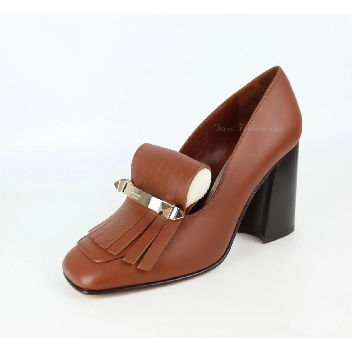 Valentino shoes - Valentino Garavani Rockstud - Garavani Rockstud - Brown 0