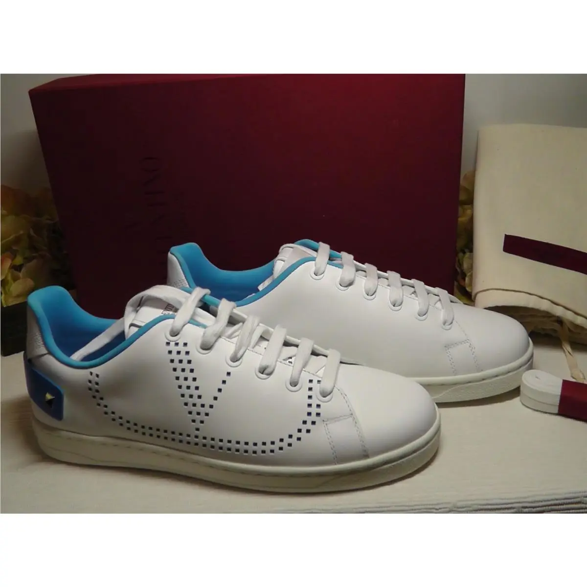 Valentino shoes - White/Blue 18