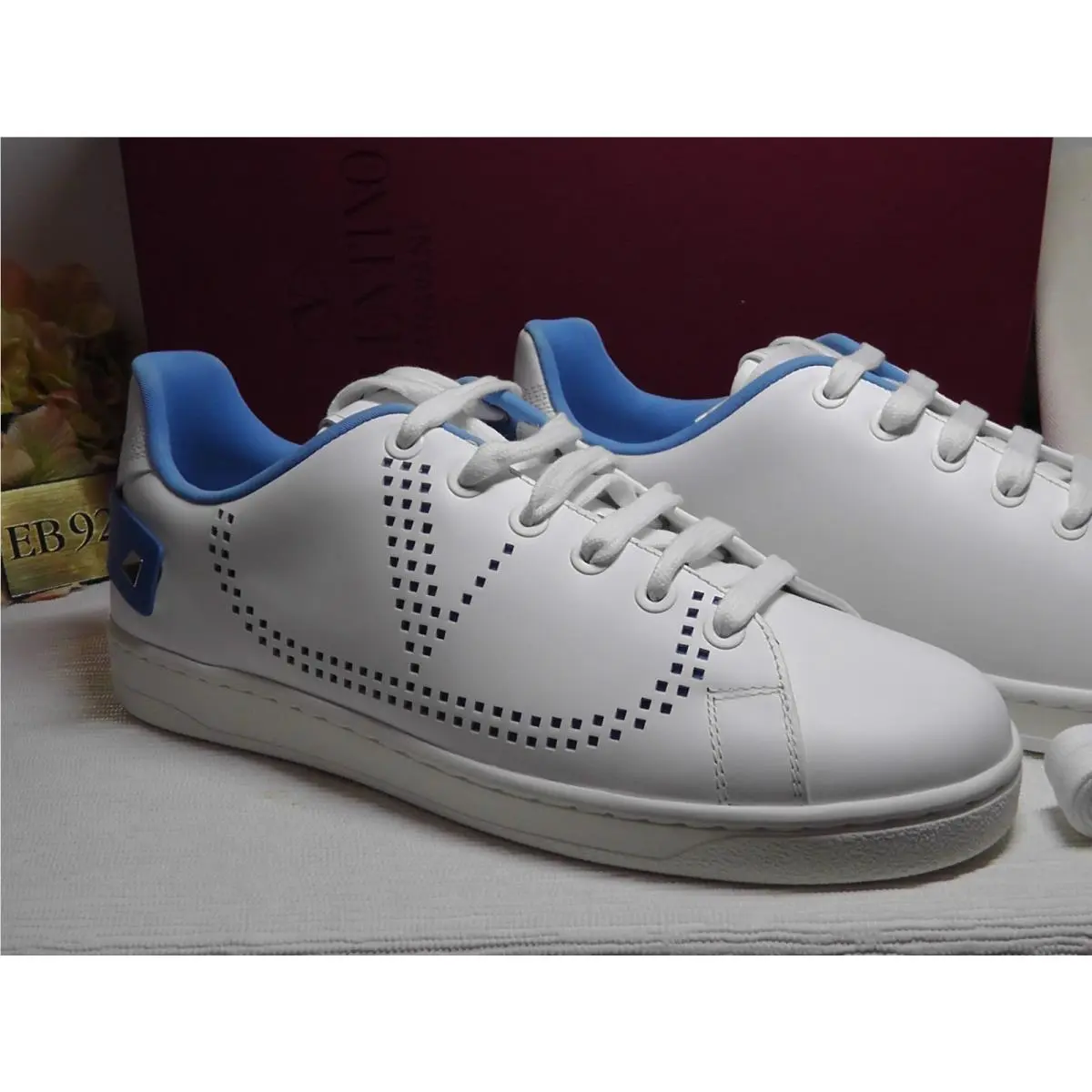 Valentino shoes - White/Blue 3