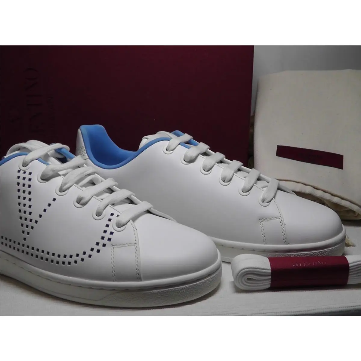 Valentino shoes - White/Blue 4