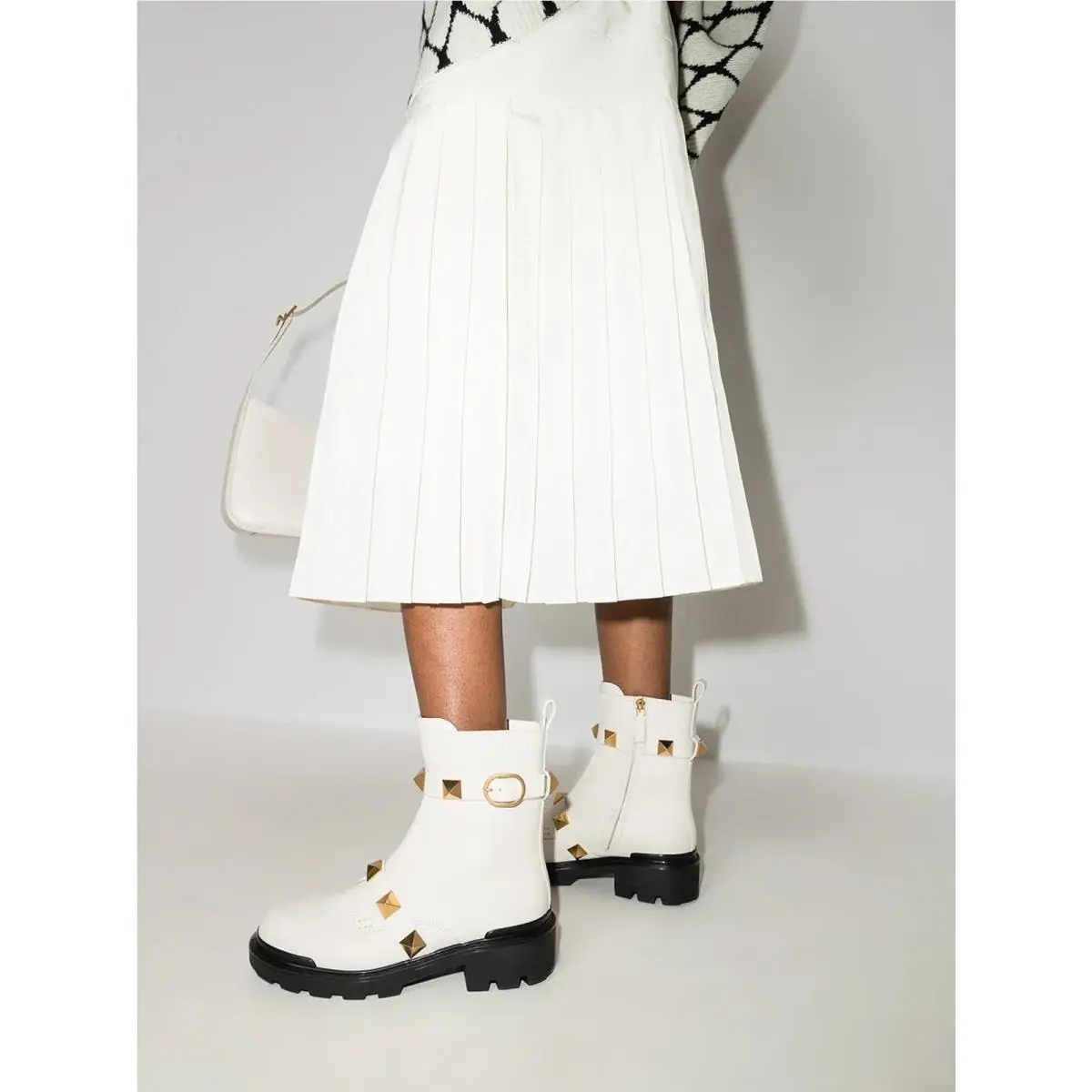 Valentino shoes - Chelsea - Chelsea - Cream, Exterior: Ivory 10