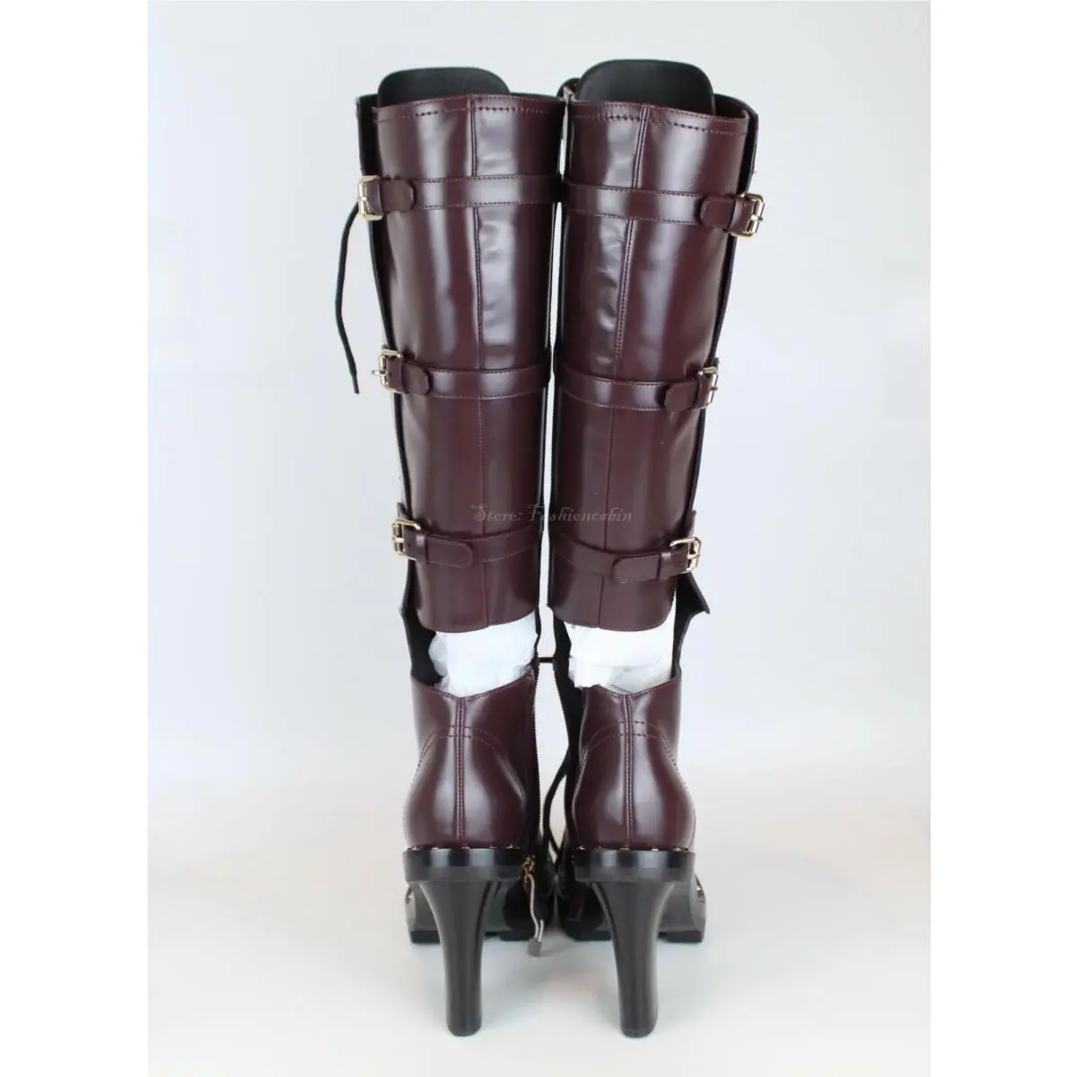 Valentino shoes - Soul Rockstud - Soul Rockstud - Burgundy 8