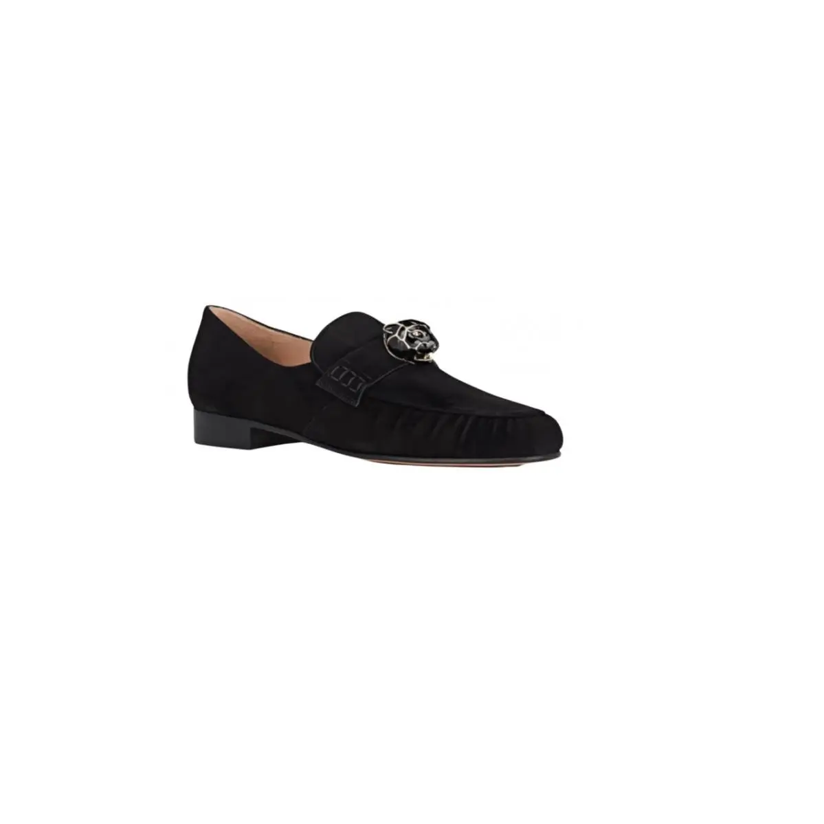 Valentino Garavani Black Velvet Tiger Flats Size EU 37/ US 7