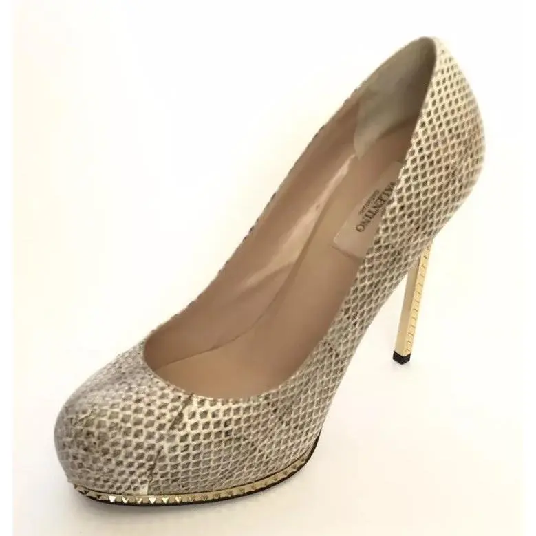 Valentino shoes - Valentino Garavani Rockstud - Garavani Rockstud - Beige 0