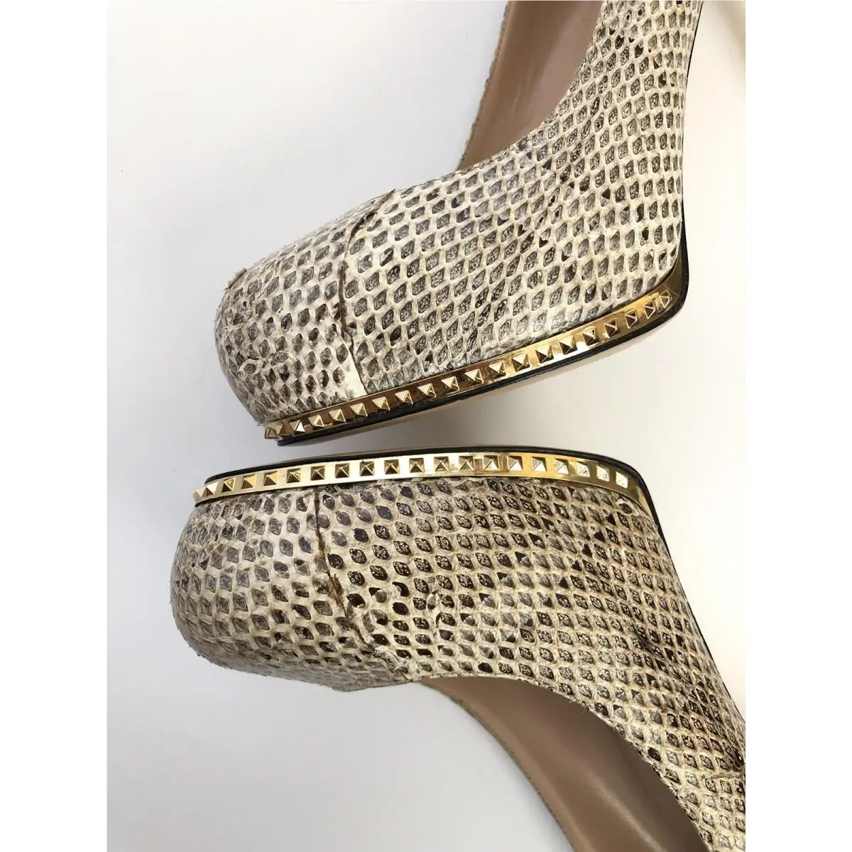 Valentino shoes - Valentino Garavani Rockstud - Garavani Rockstud - Beige 6