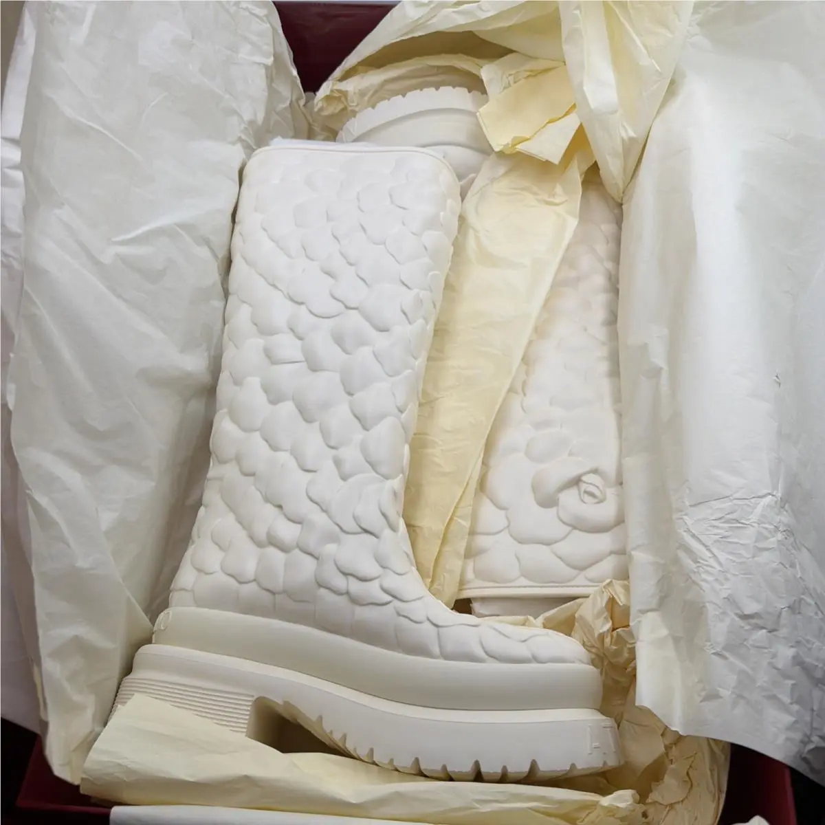 Valentino Garavani White Boots