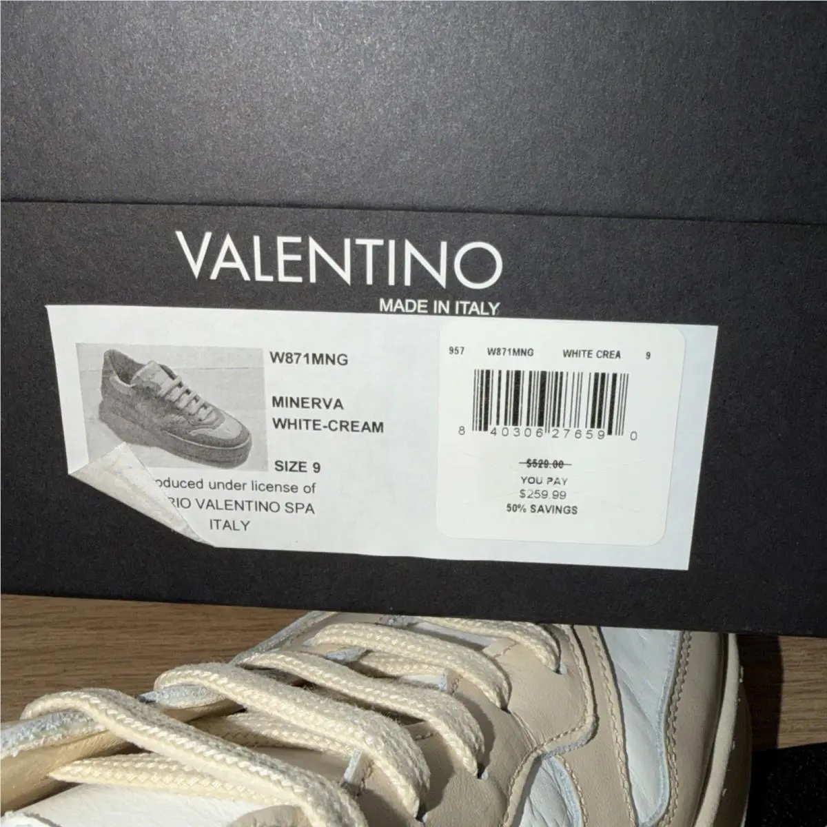 Valentino shoes - Valentino Minerva - Minerva - Cream 6