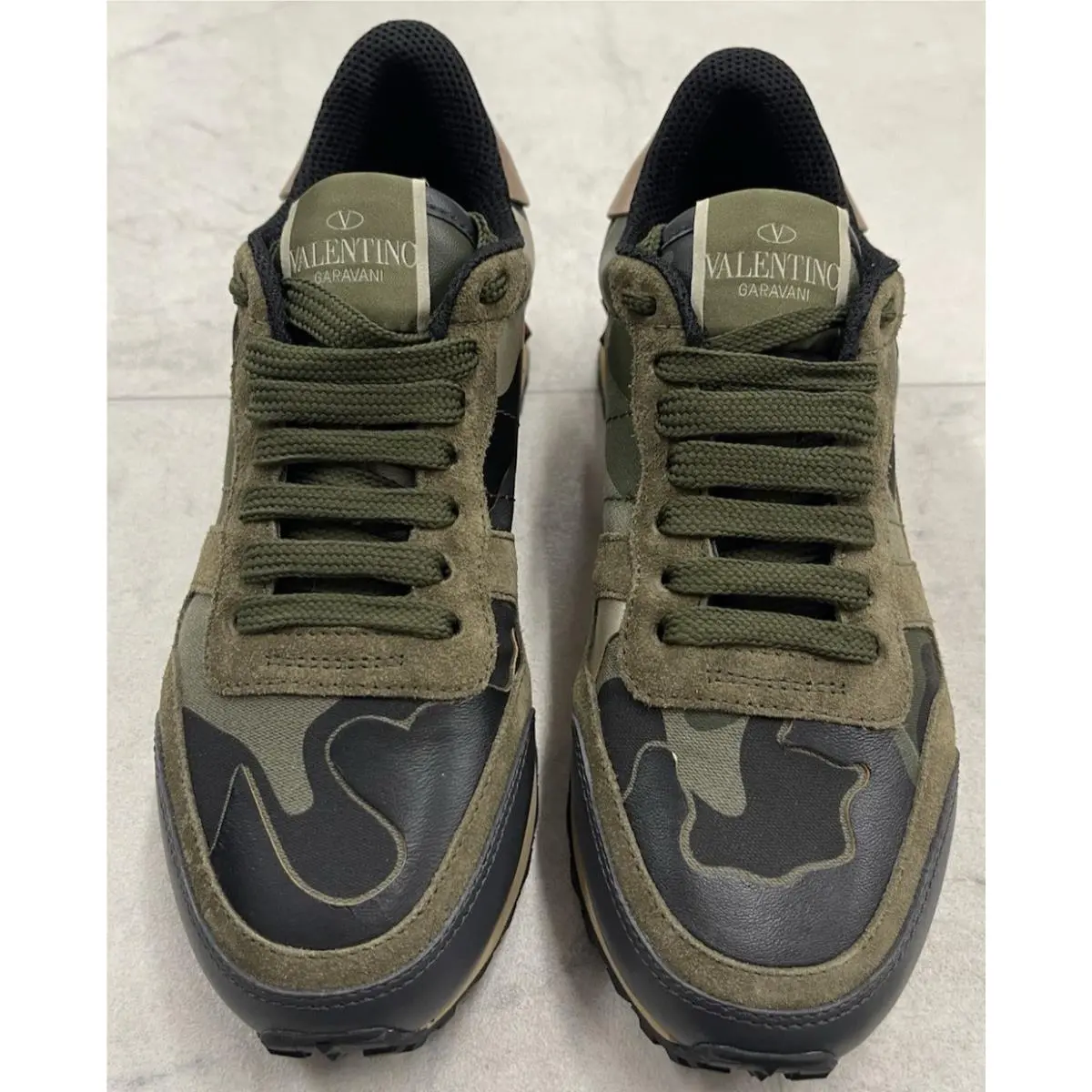 Valentino shoes - Valentino Rockrunner - Rockrunner - Olive 0