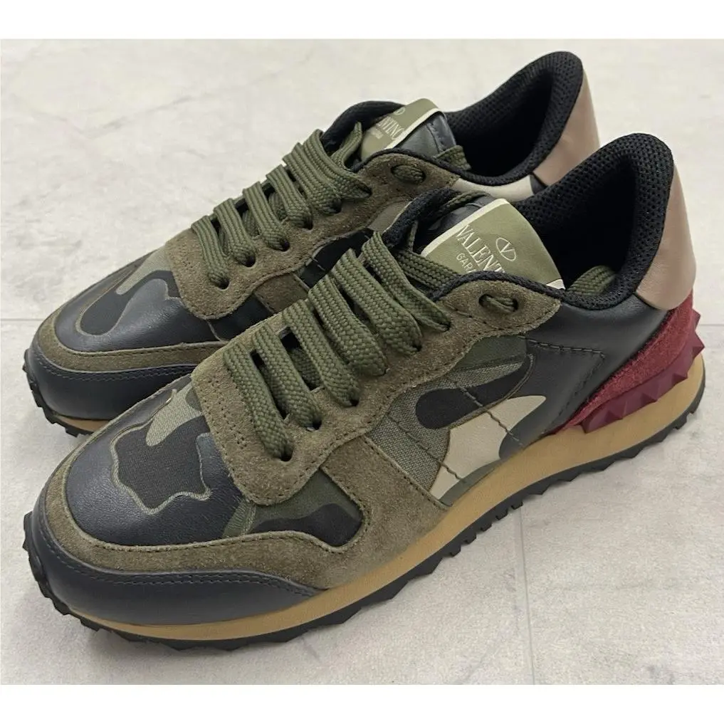 Valentino shoes - Valentino Rockrunner - Rockrunner - Olive 1