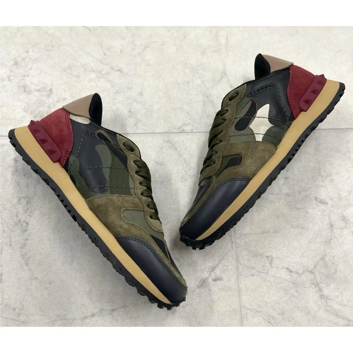 Valentino shoes - Valentino Rockrunner - Rockrunner - Olive 3