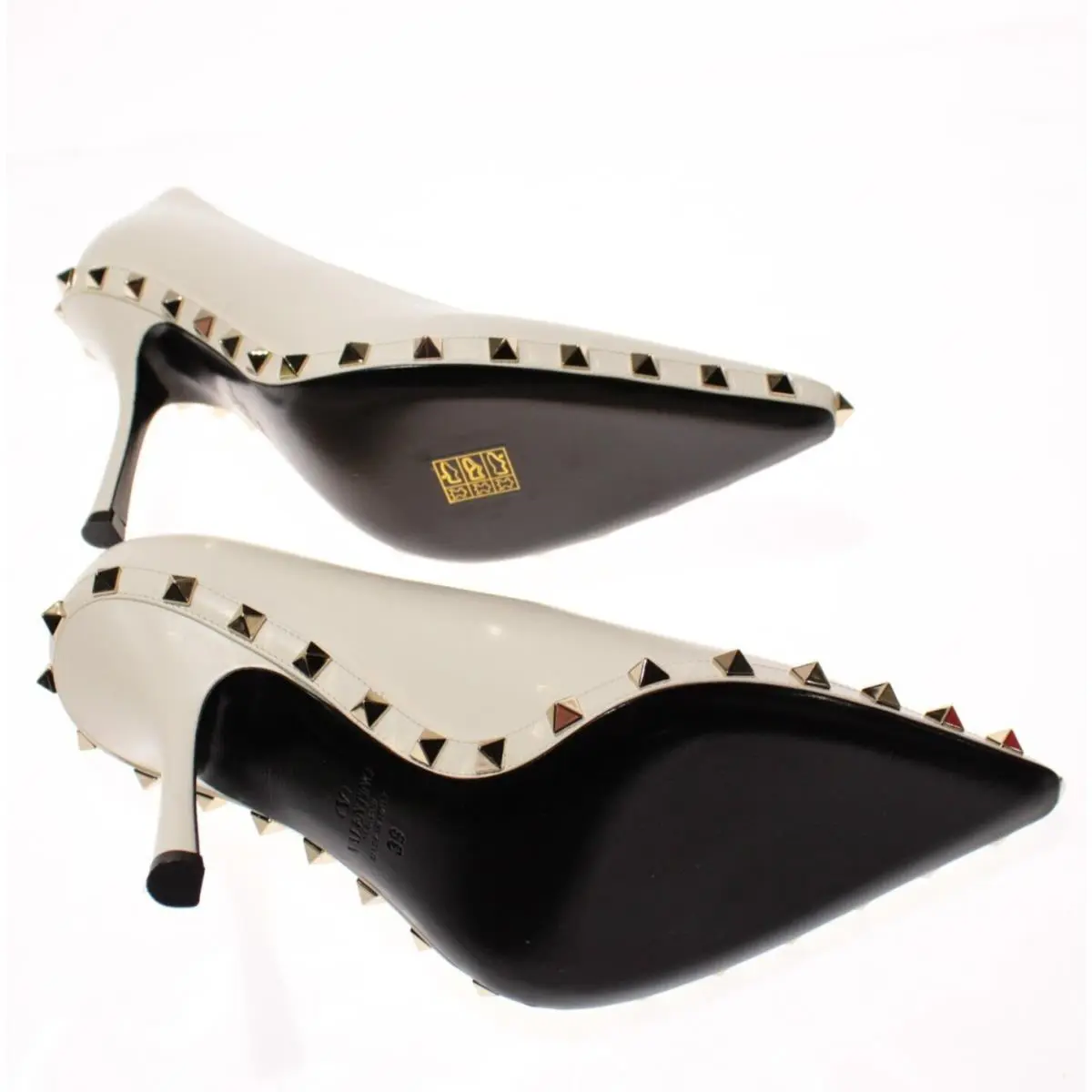 Valentino shoes - Valentino Rockstud - Rockstud - Ivory 6