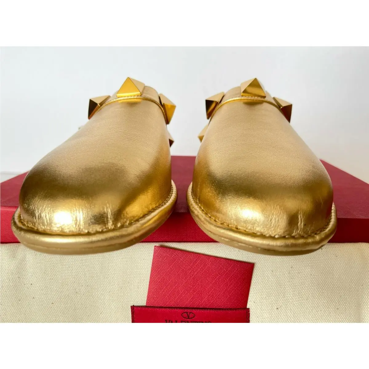 Valentino shoes - Valentino Garavani - Garavani - Gold 3