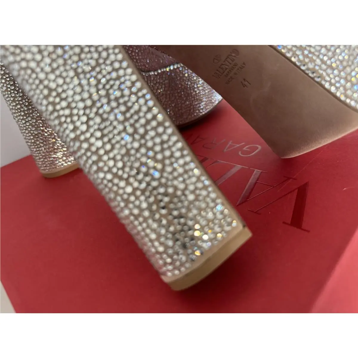 Valentino shoes - Valentino Garavani Tan-Go - Garavani - Crystal 11