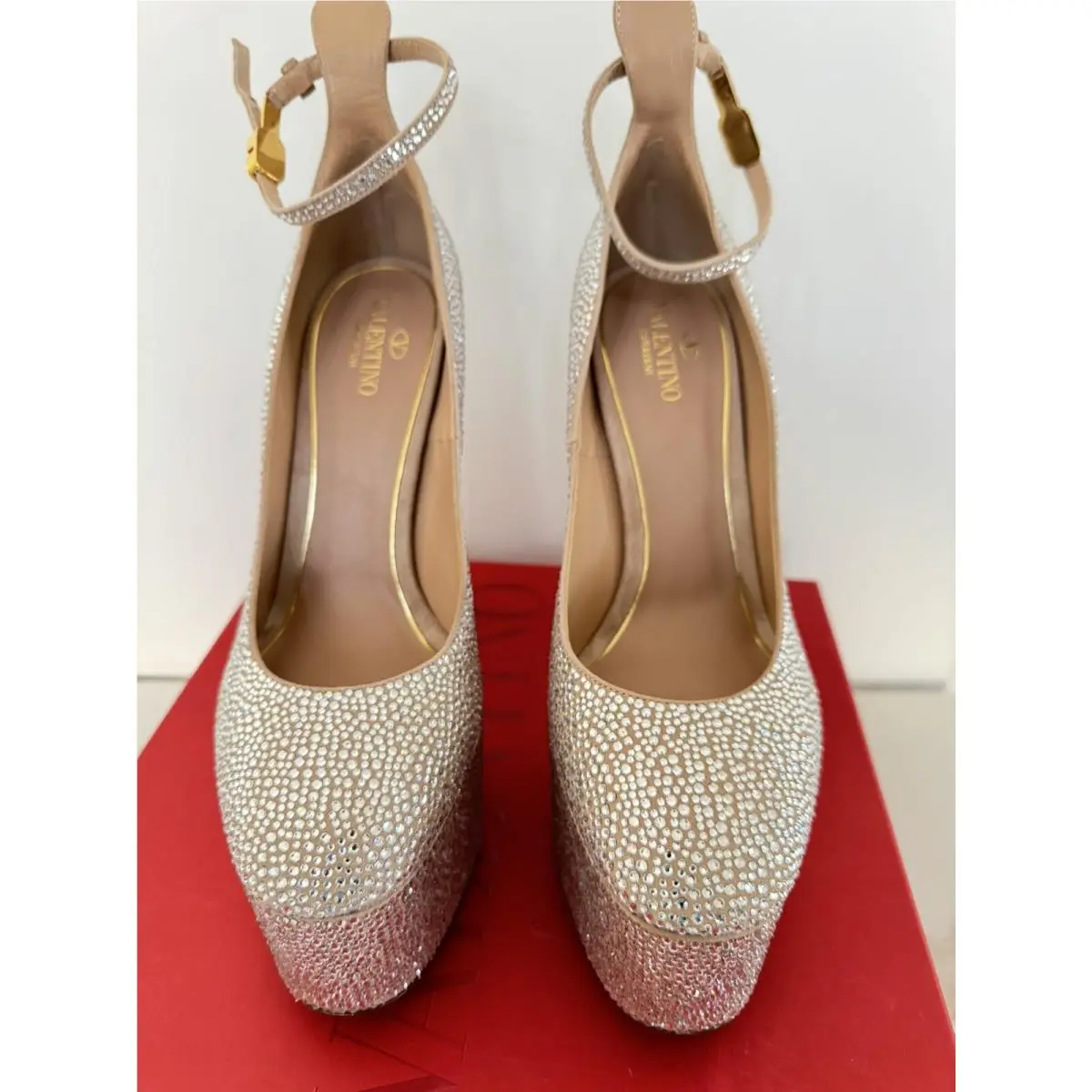 Valentino shoes - Valentino Garavani Tan-Go - Garavani - Crystal 20