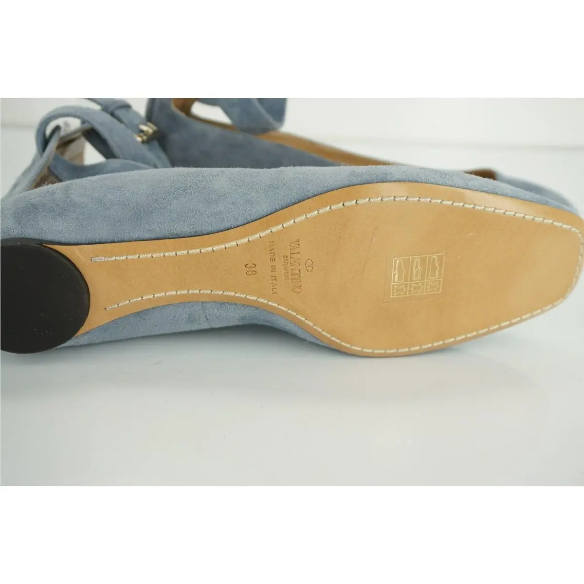Valentino shoes - Plum Ankle Wrap - Plum Ankle Wrap - Sky Blue - Blue, Manufacturer: Sky Blue (UPC: 8050145591156) 8