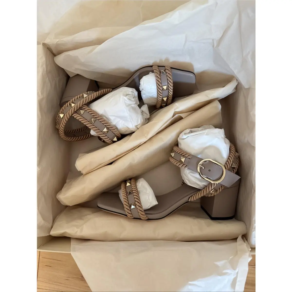 Valentino shoes - Garavani - Garavani - Beige 3