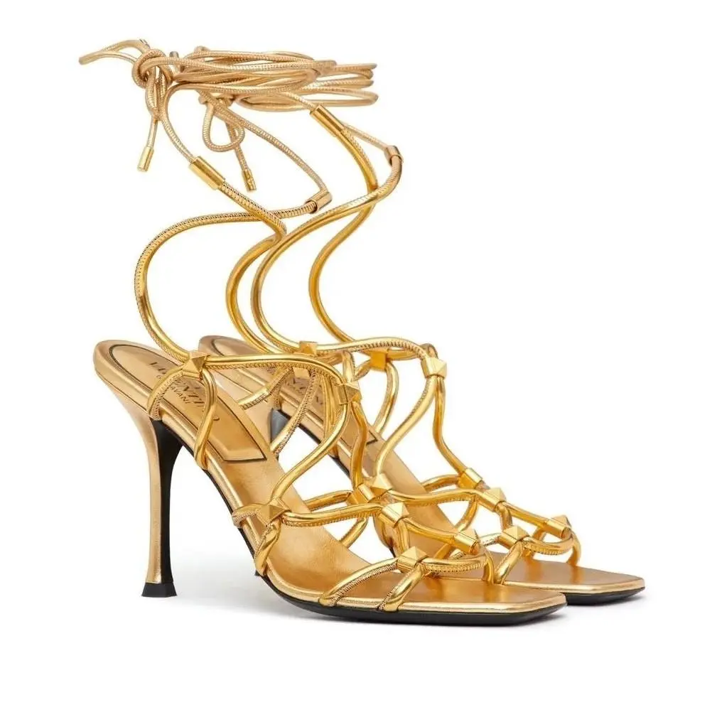Valentino shoes - Gold 3