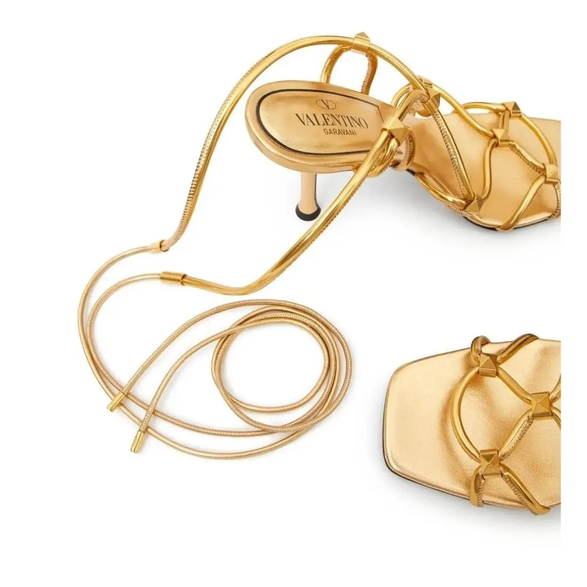 Valentino shoes - Gold 4