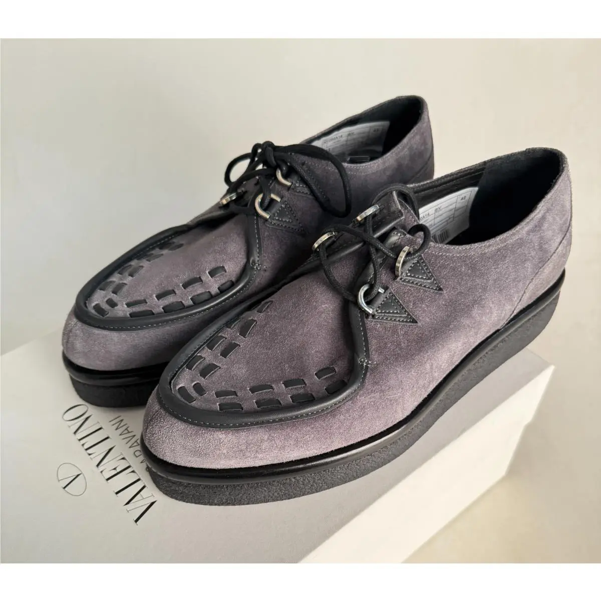 Valentino shoes - Valentino Garavani NY2S0A14 BIV D12 - NY2S0A14 BIV D12 - Gray (UPC: 8056687615244) 3