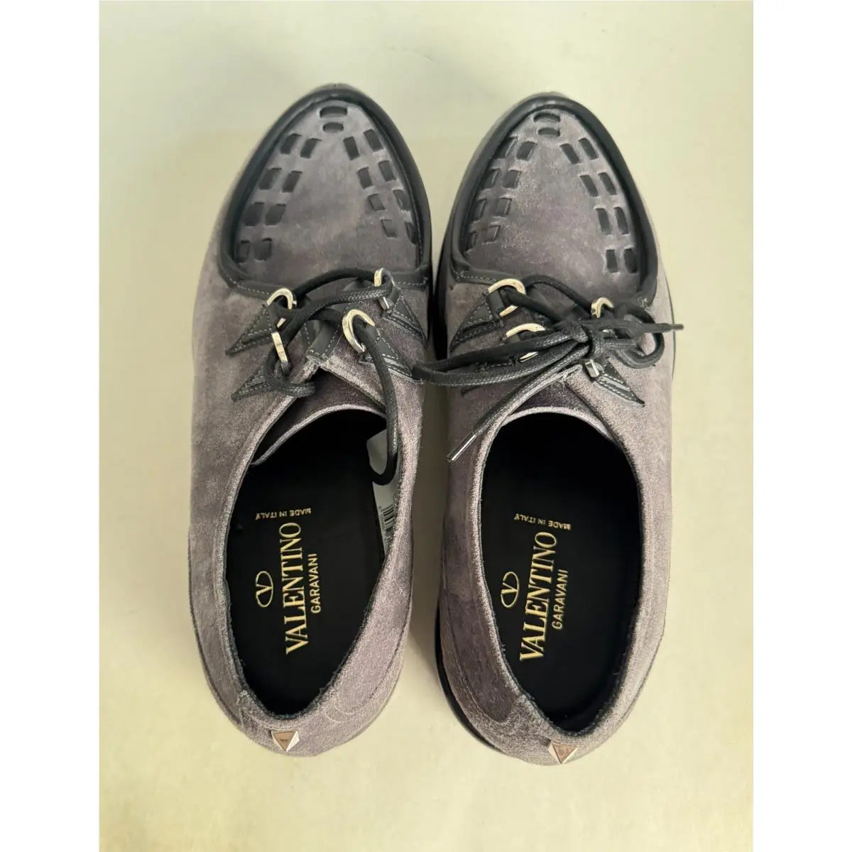 Valentino shoes - Valentino Garavani NY2S0A14 BIV D12 - NY2S0A14 BIV D12 - Gray (UPC: 8056687615244) 4