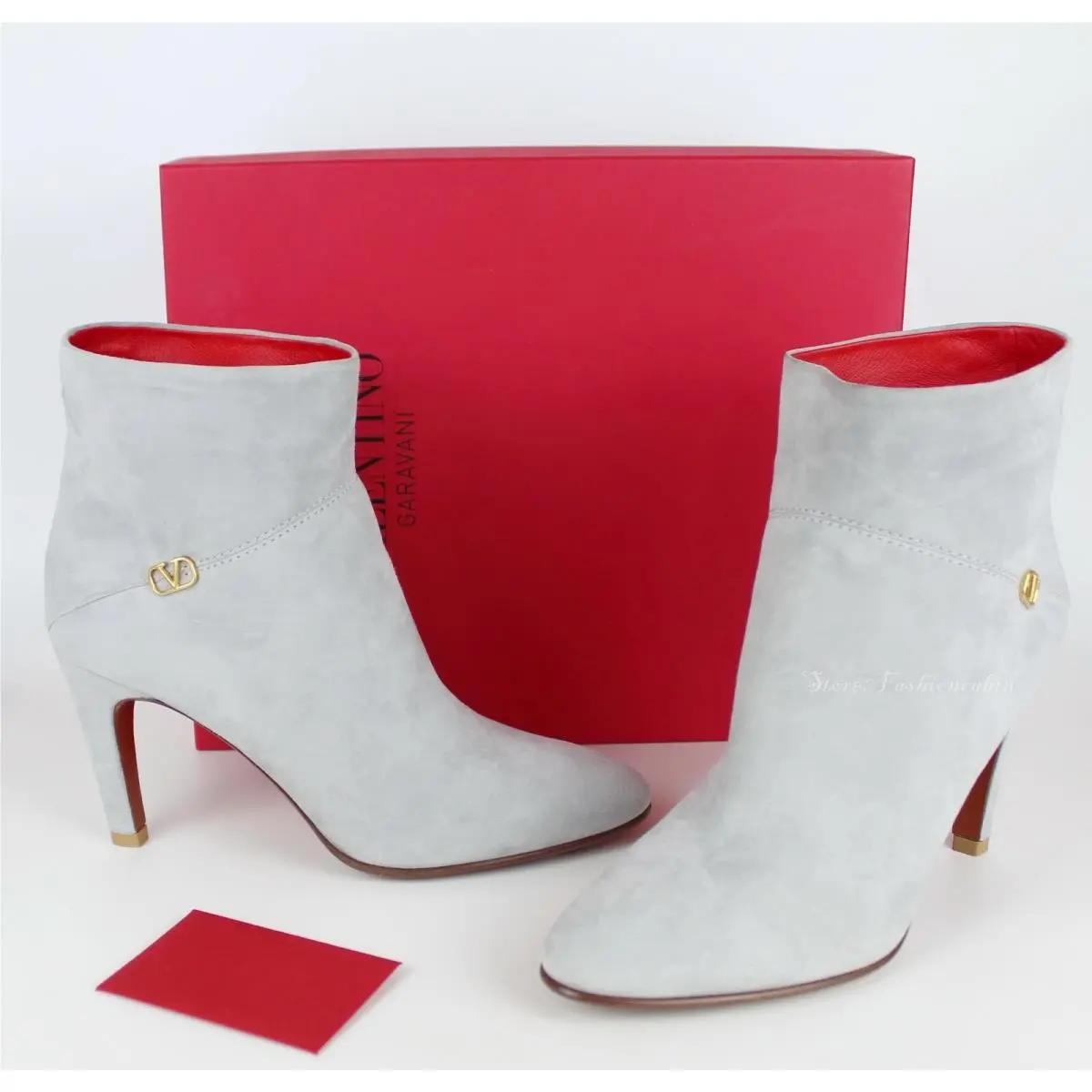 Valentino shoes - V-logo - Gray 0