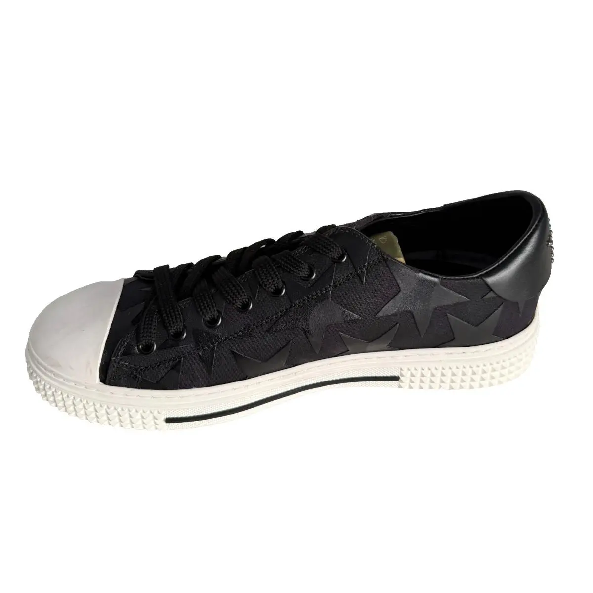 Valentino Unisex Sneaker NY2S0898 Cni 0NO Black Blue Star Size 42
