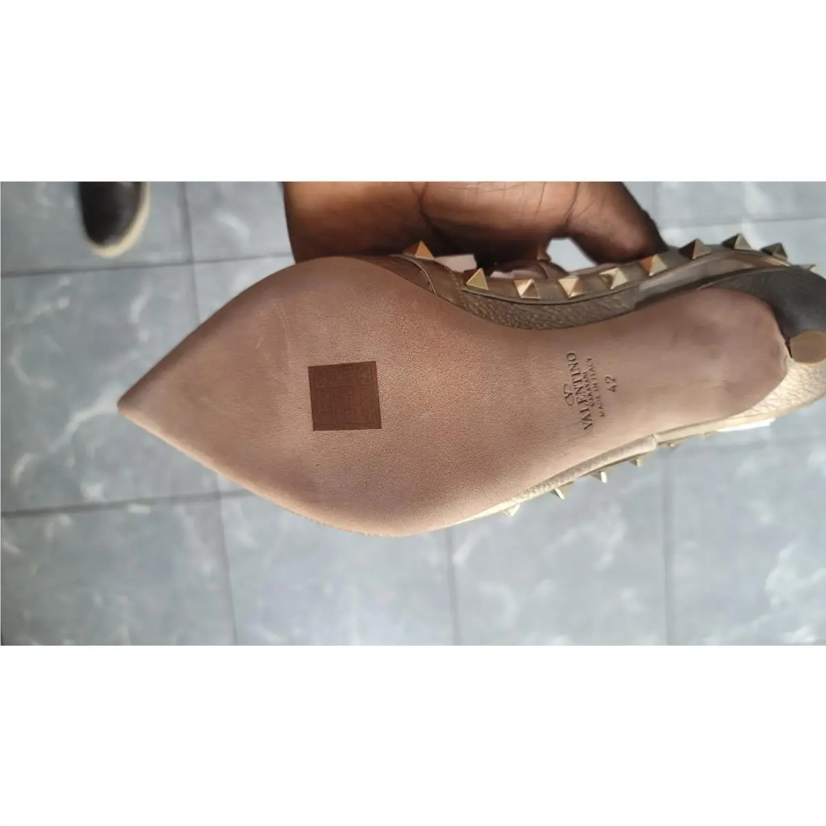 Valentino shoes - Rockstud - Rockstud - Beige 3