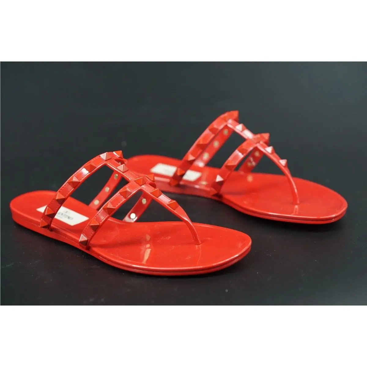 Valentino shoes - Rockstud Gladiator - Rockstud Gladiator - Red (UPC: 8050943132100) 1