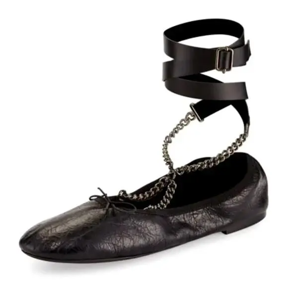Valentino Garavani Rockstud Noir Black Ballet Ballerina Flat Shoes 38 Msrp: - Black, Manufacturer: Noir Black