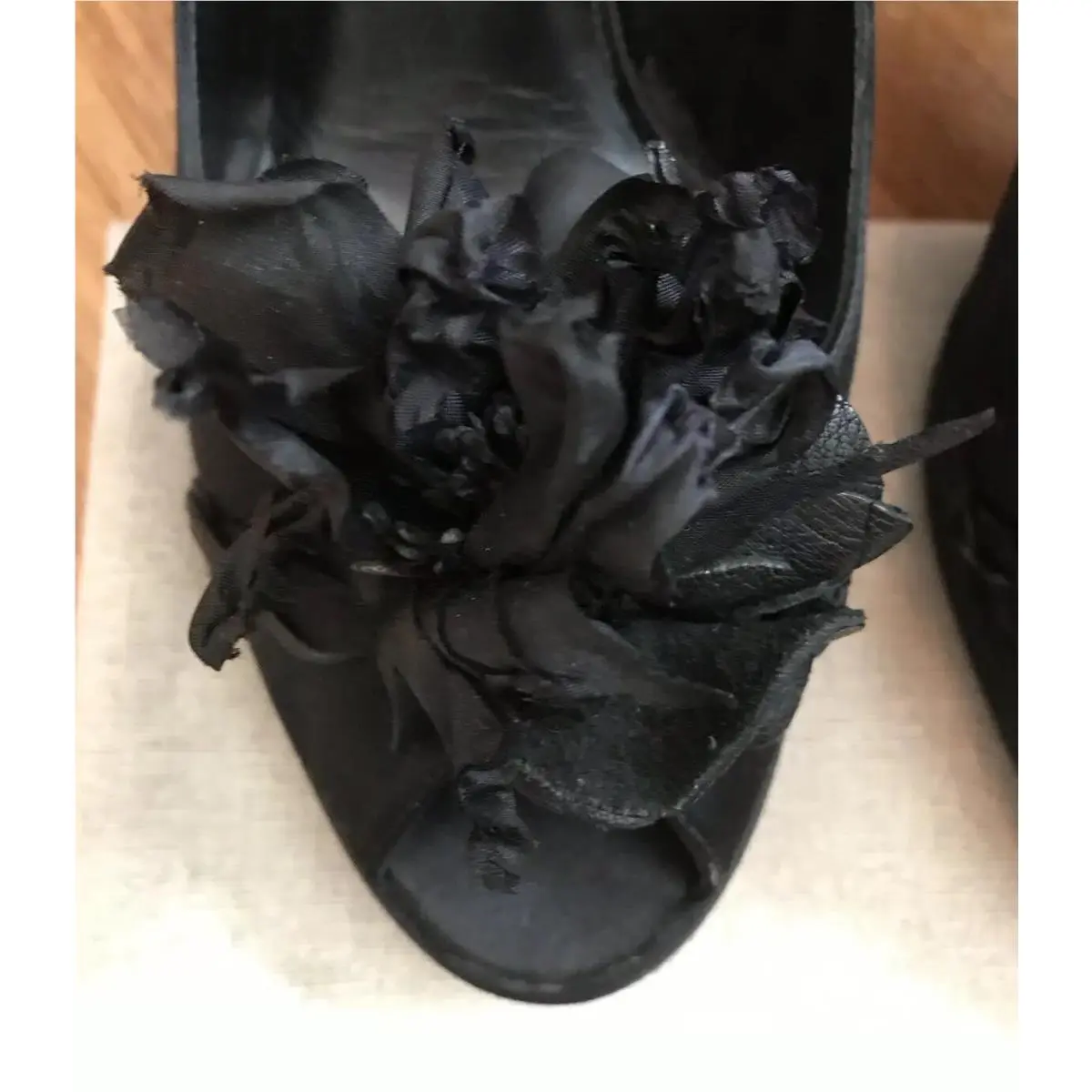Valentino shoes - Flowers - Flowers - Black 1
