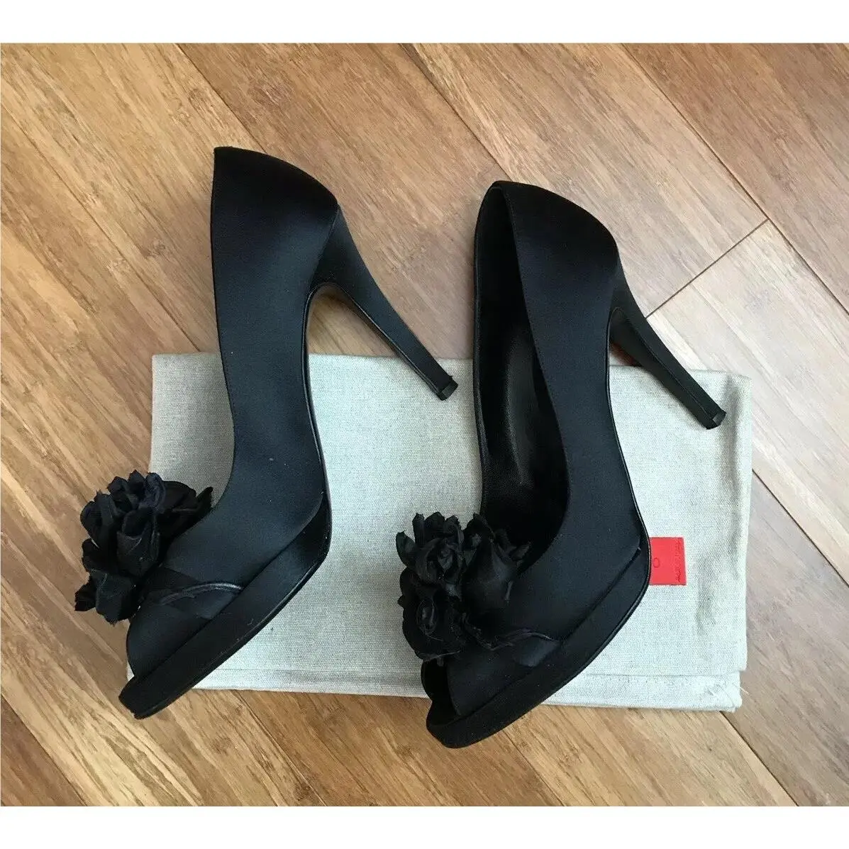Valentino shoes - Flowers - Flowers - Black 2